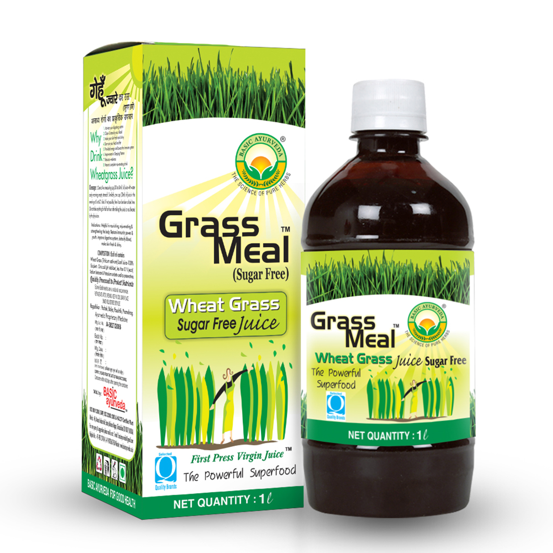 Grass Meal (Wheat Grass) Juice Sugar Free